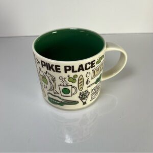 Starbucks Pike Place First Starbucks Store WA 'Been There' Series Mug 14oz EUC